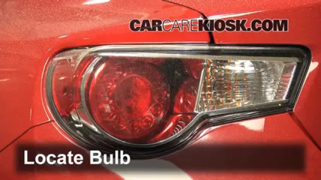 2013 Scion FR-S 2.0L 4 Cyl. Lights Brake Light (replace bulb)